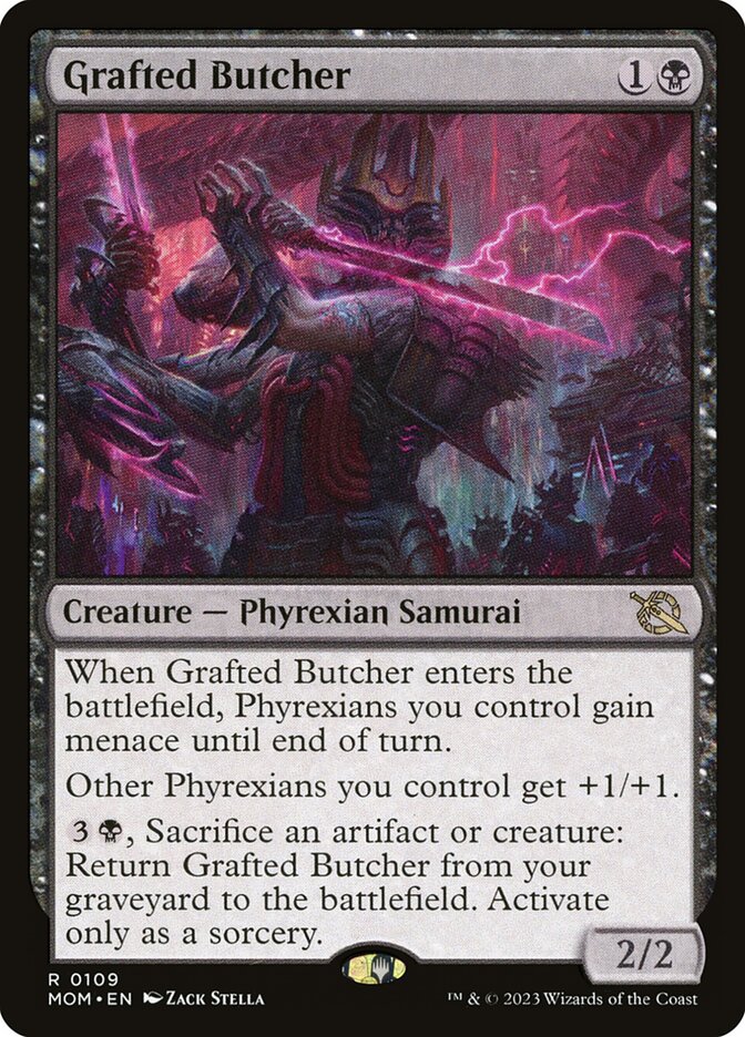 Grafted Butcher 109/291 (March of the Machine)  - Foil
