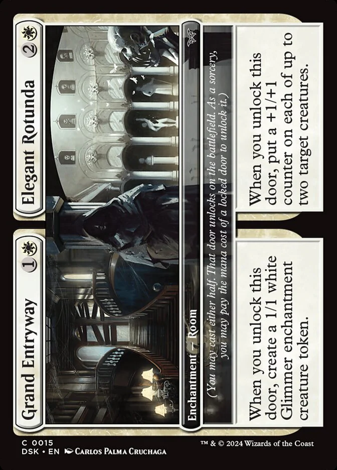 Grand Entryway // Elegant Rotunda 15 (Duskmourn: House of Horror)  - Foil