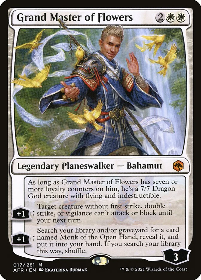 Grand Master of Flowers 17/281 (Adventures in the Forgotten Realms) - Foil