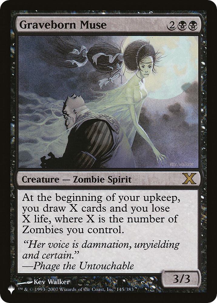 Graveborn Muse 145/383 (The List Reprints)