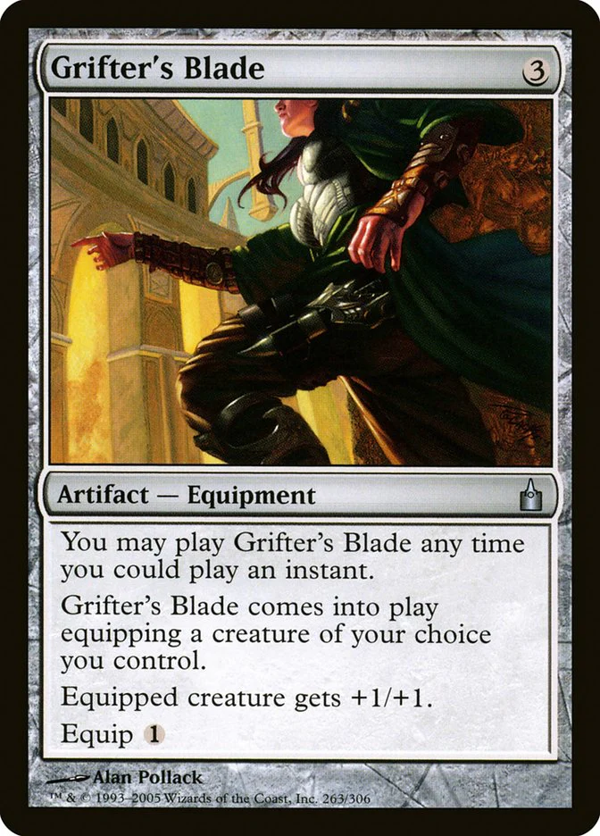 Grifter's Blade 263/306 (Ravnica: City of Guilds) - Foil