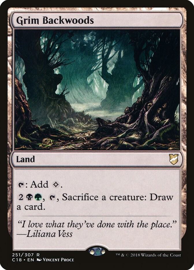 Grim Backwoods 251/307 (Commander 2018)