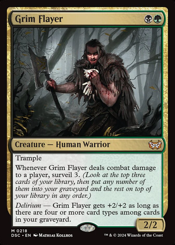 Grim Flayer 218/40 (Commander: Duskmourn: House of Horror)