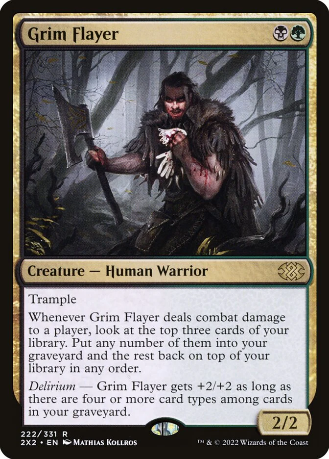Grim Flayer 222/331 (Double Masters 2022)