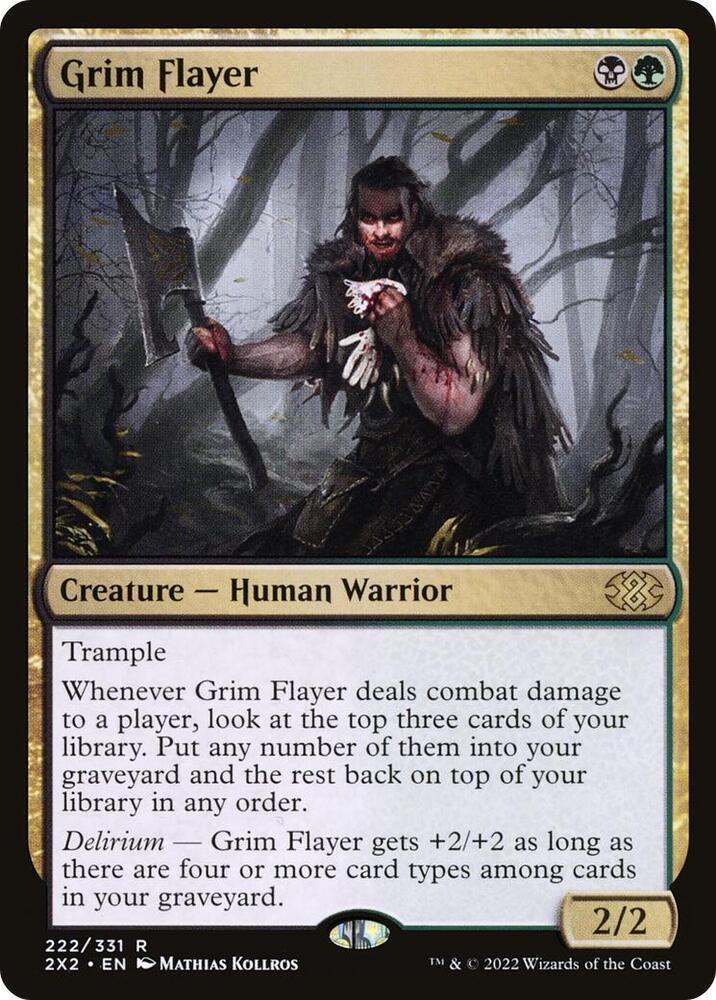 Grim Flayer 222/331 (Double Masters 2022)  - Foil