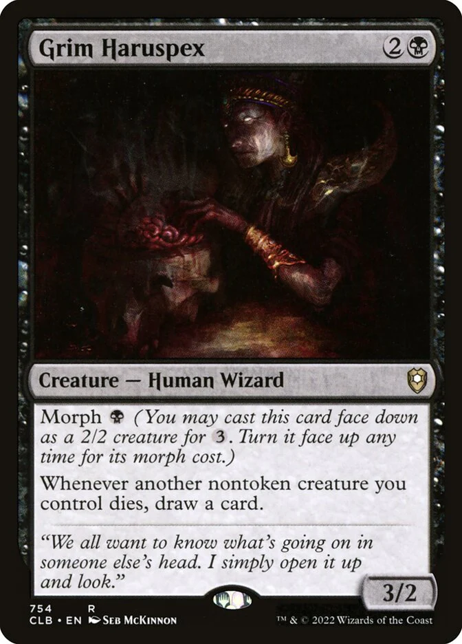 Grim Haruspex 754/361 (Commander Legends: Battle for Baldur's Gate)
