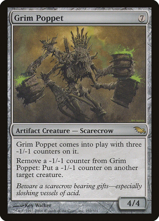 Grim Poppet 252/301 (Shadowmoor)