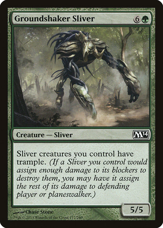 Groundshaker Sliver 177/249 (Magic 2014 (M14))