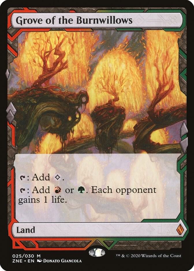 Grove of the Burnwillows 25/30 (Zendikar Rising Expeditions)