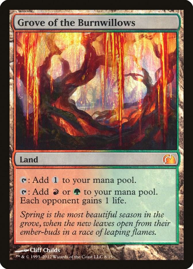 Grove of the Burnwillows 8/15 (From the Vault: Realms)  - Foil