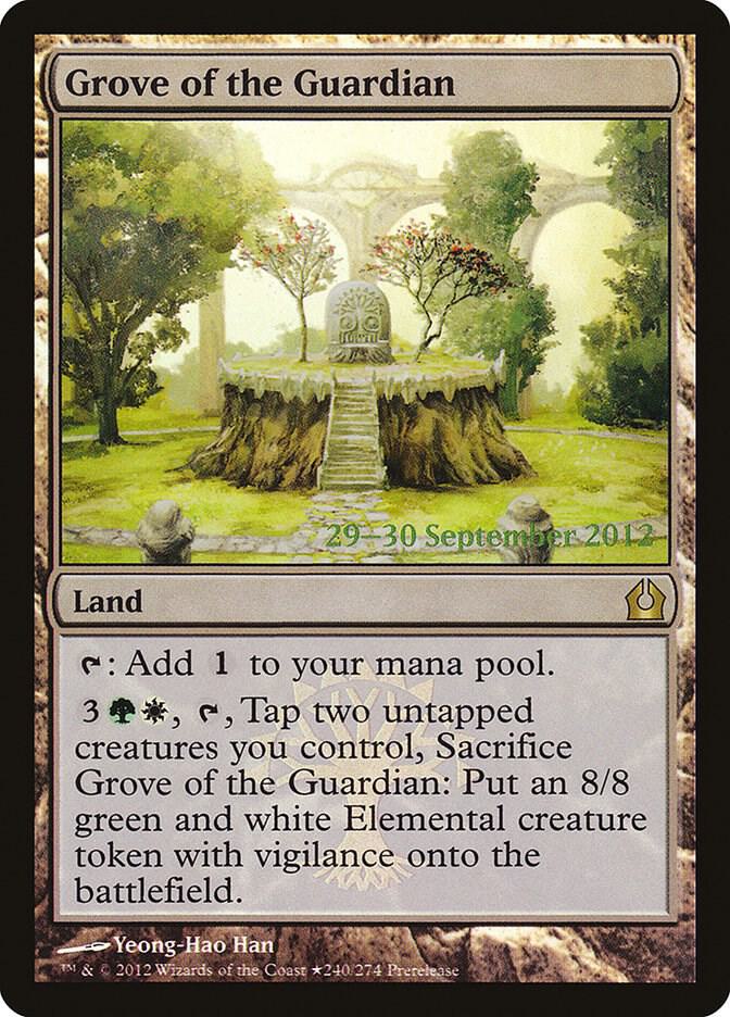 Grove of the Guardian 240★/10 (Prerelease Cards)  - Foil
