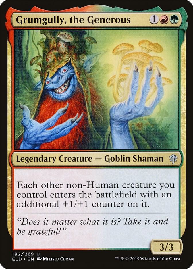 Grumgully, the Generous 192/269 (Throne of Eldraine)  - Foil