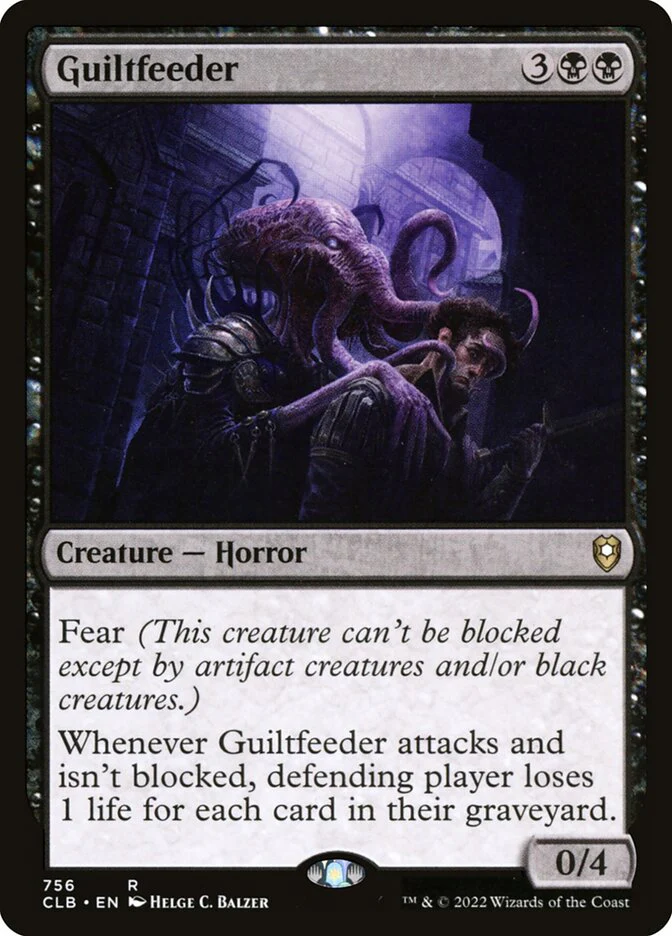 Guiltfeeder 756/361 (Commander Legends: Battle for Baldur's Gate)