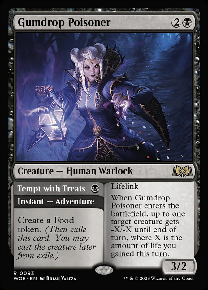 Gumdrop Poisoner // Tempt with Treats 93/276 (Wilds of Eldraine)