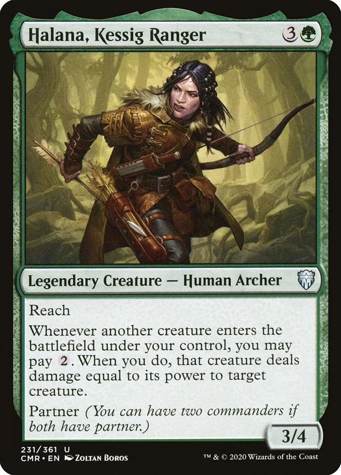 Halana, Kessig Ranger 231/361 (Commander Legends)