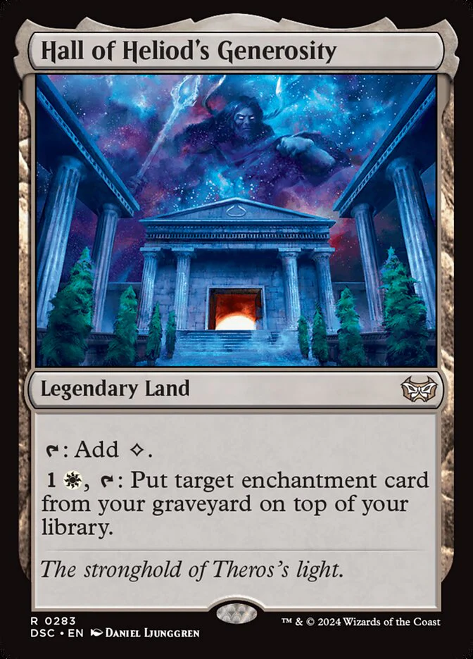 Hall of Heliod's Generosity 283/40 (Commander: Duskmourn: House of Horror)