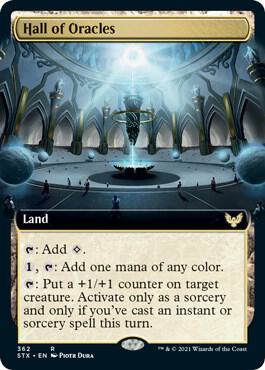 Hall of Oracles Extended Art 362/275 (Strixhaven: School of Mages)  - Foil