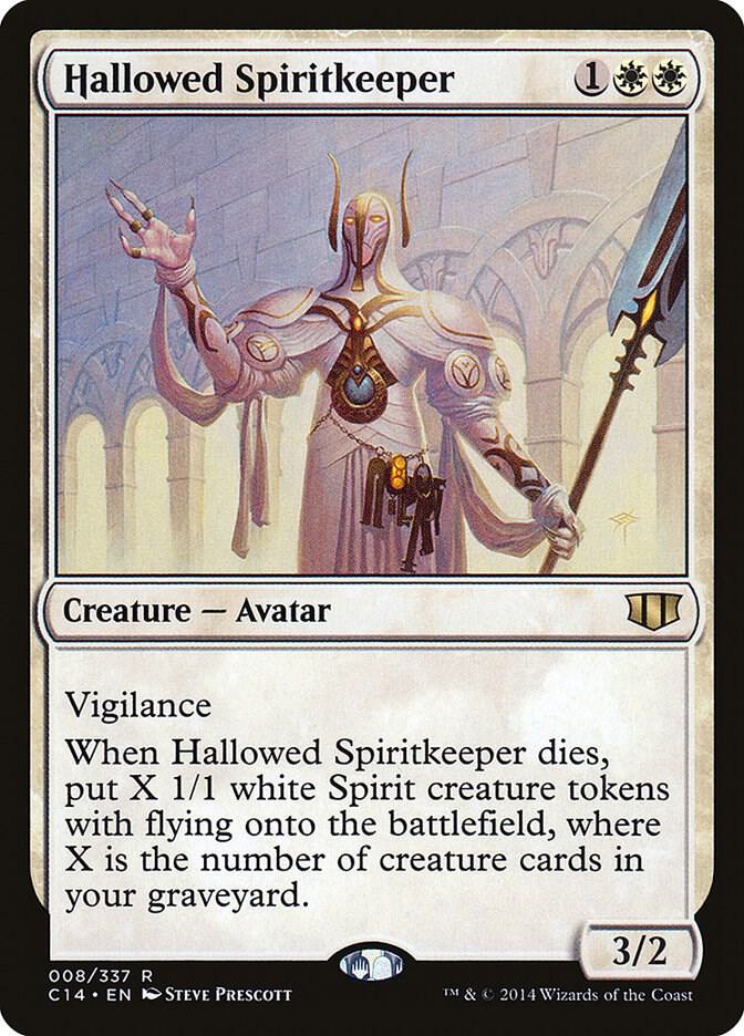 Hallowed Spiritkeeper 8/337 (Commander 2014)