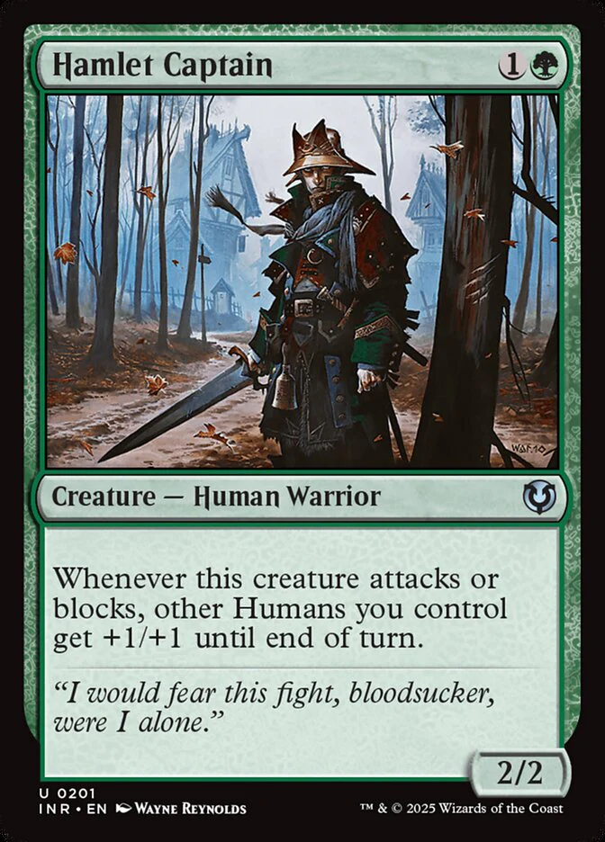 Hamlet Captain 201/287 (Innistrad Remastered) - Foil