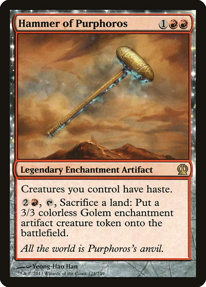Hammer of Purphoros 124/249 (Theros)  - Foil