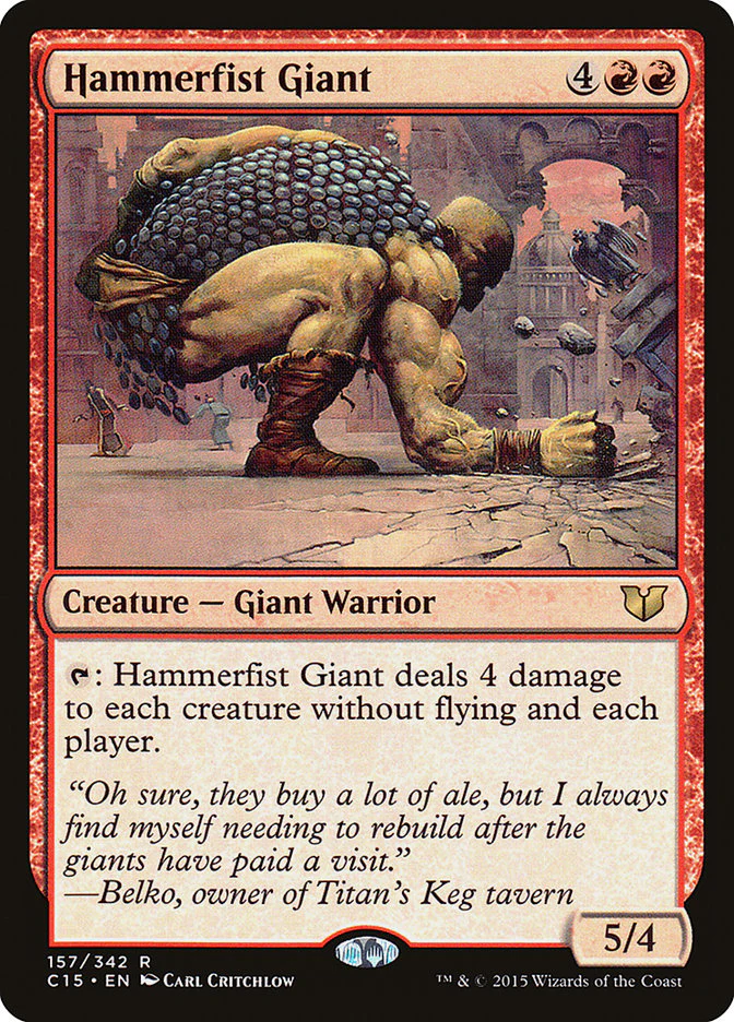 Hammerfist Giant 157/342 (Commander 2015)