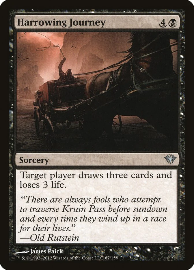 Harrowing Journey 67/158 (Dark Ascension) - Foil