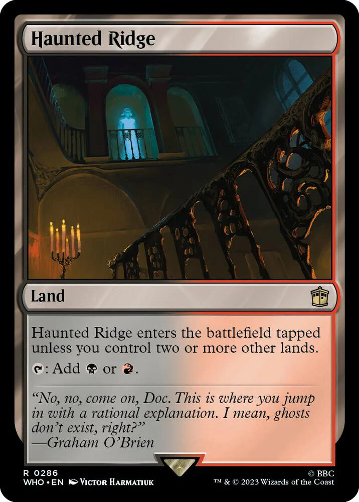 Haunted Ridge 286/331 (Universes Beyond: Doctor Who)