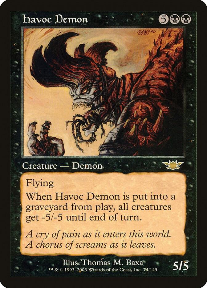Havoc Demon 74/145 (Legions)  - Foil