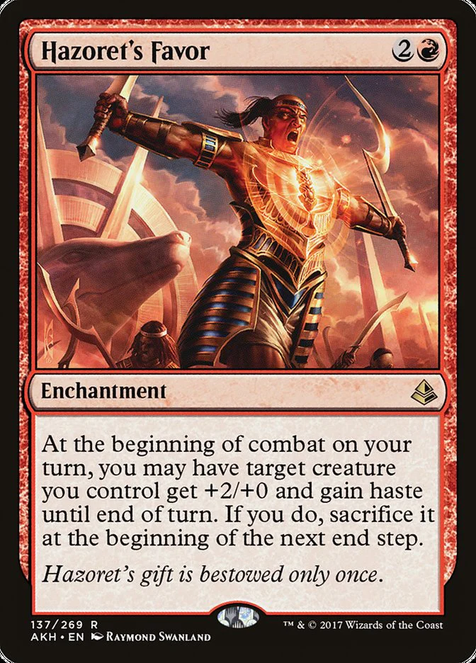 Hazoret's Favor 137/269 (Amonkhet)  - Foil
