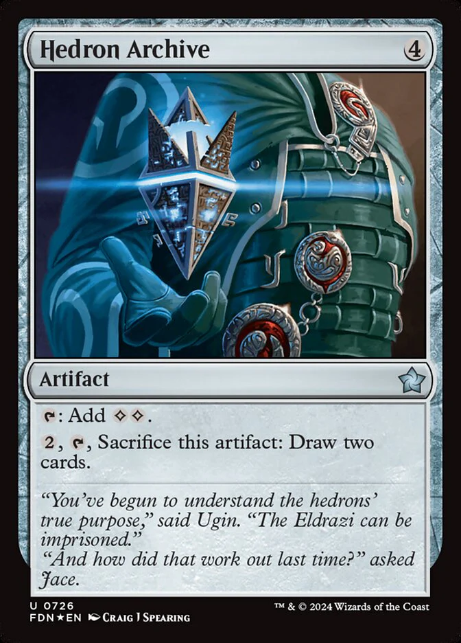 Hedron Archive 726/291 (Foundations) - Foil