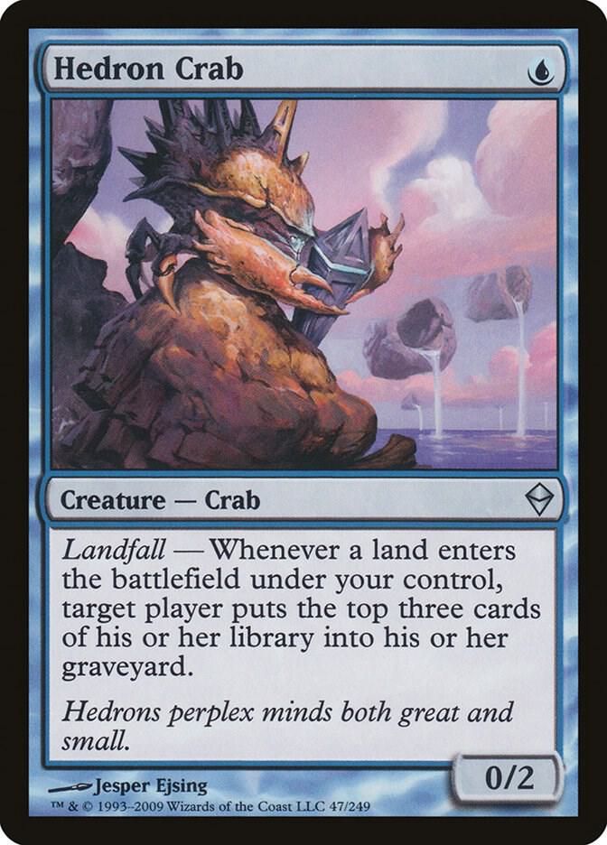 Hedron Crab 47/249 (Zendikar)