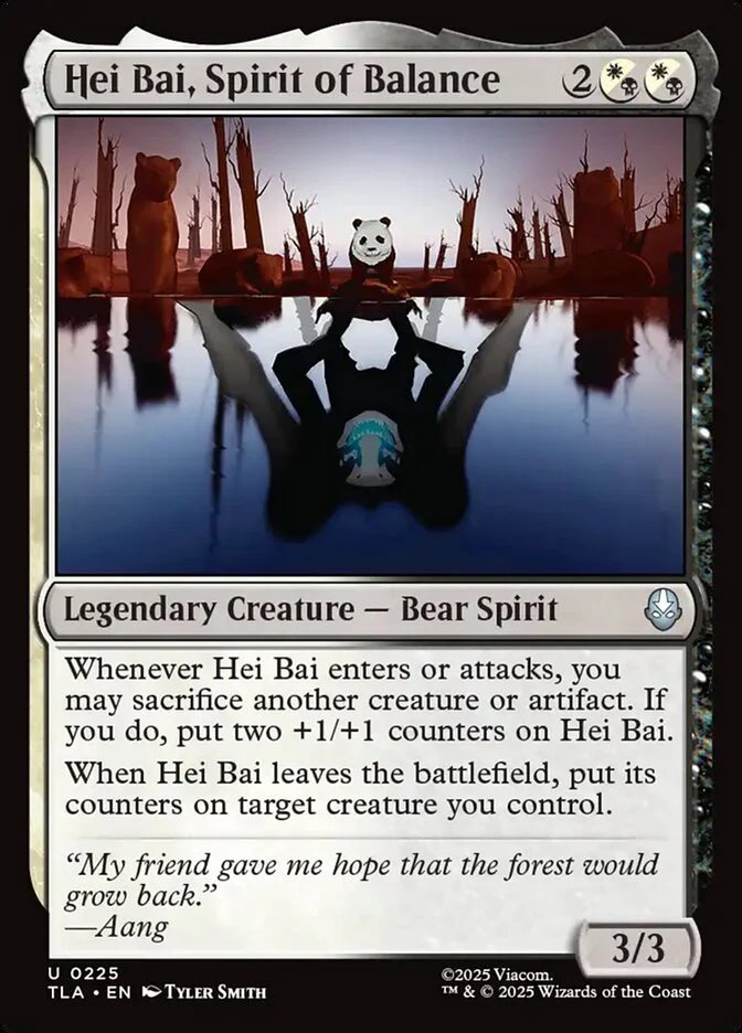 Hei Bai, Spirit of Balance 225/286 (Avatar: The Last Airbender)