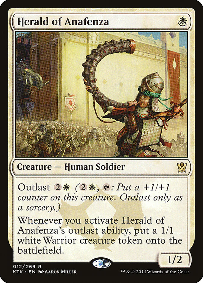 Herald of Anafenza 12/269 (Khans of Tarkir) - Foil