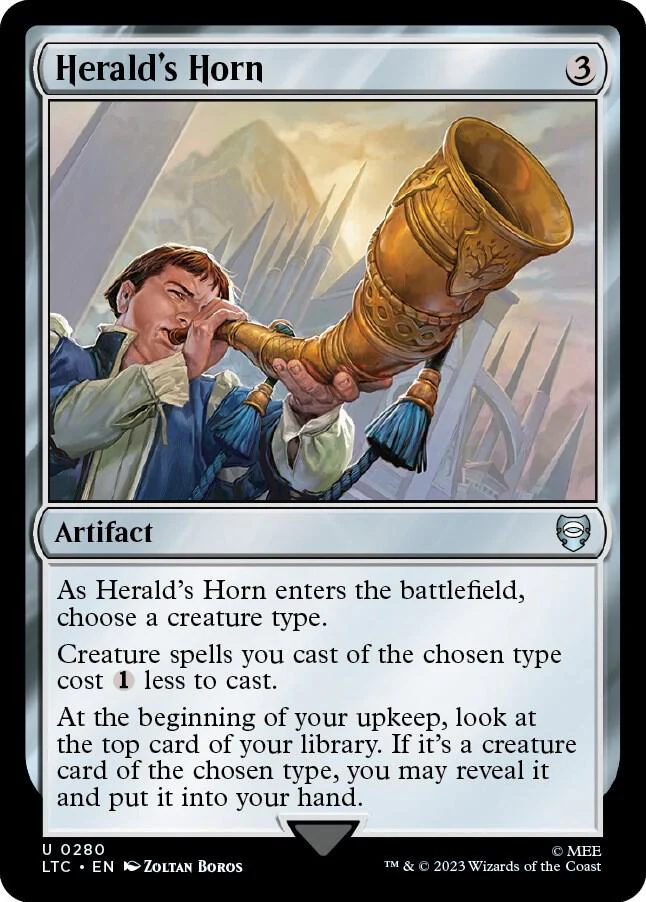 Herald's Horn 280/347 (Commander: The Lord of the Rings: Tales of Middle-earth)