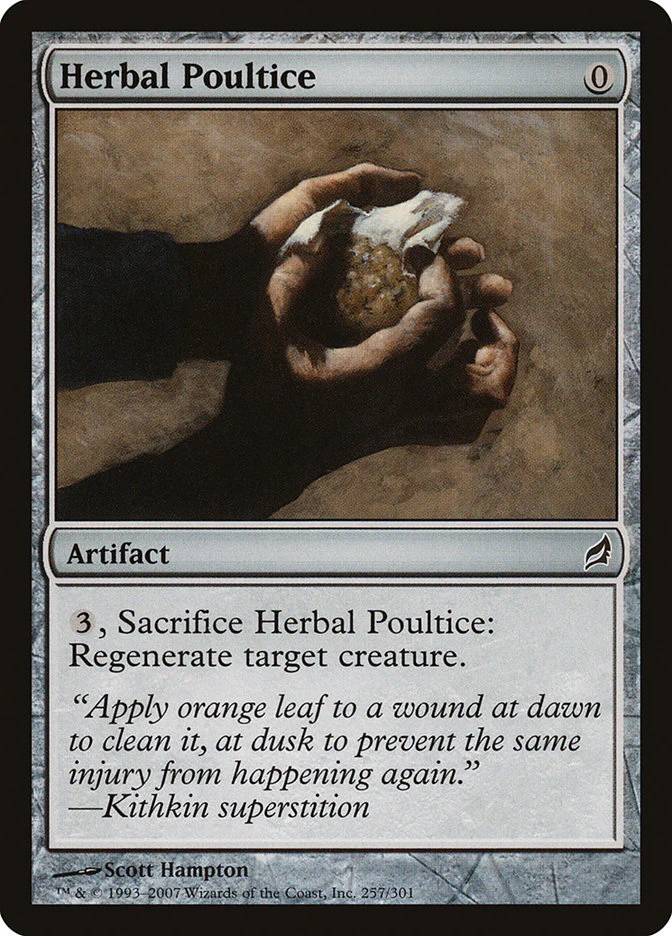 Herbal Poultice 257 (Lorwyn) - Foil