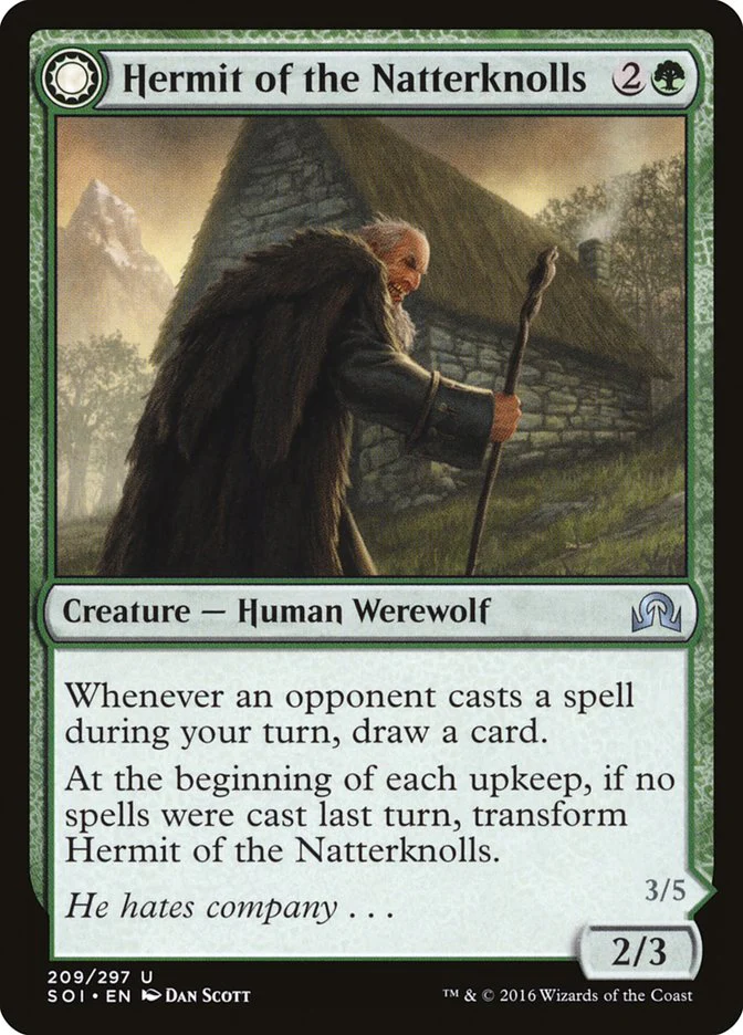 Hermit of the Natterknolls 209 (Shadows over Innistrad)