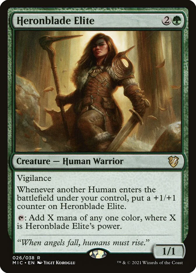 Heronblade Elite 26 (Commander: Innistrad: Midnight Hunt)