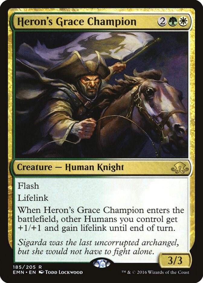 Heron's Grace Champion 185/205 (Eldritch Moon)  - Foil