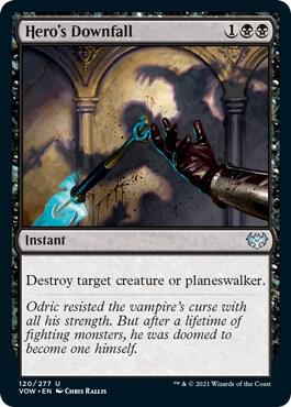 Heros Downfall 120 (Innistrad: Crimson Vow)