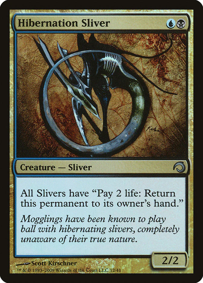 Hibernation Sliver 12/41 (Premium Deck Series: Slivers) - Foil