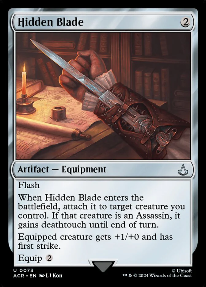 Hidden Blade 73 (Universes Beyond: Assassin's Creed)