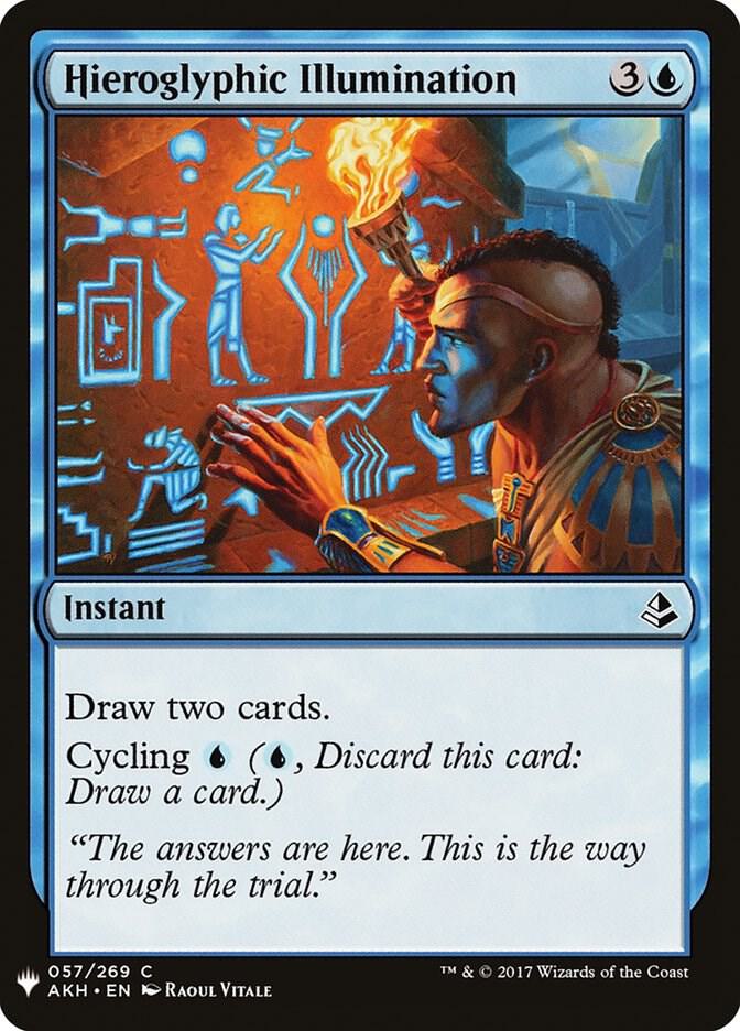 Hieroglyphic Illumination AKH-57/5075 (The List Reprints)