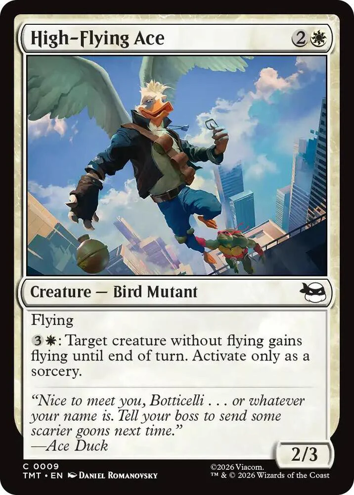 High-Flying Ace 9/190 (Teenage Mutant Ninja Turtles) - Foil