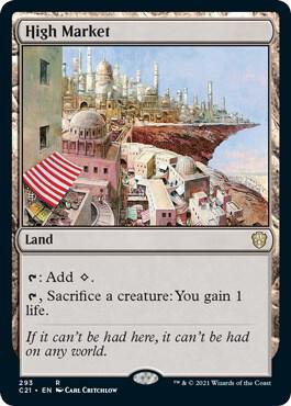 High Market 293/81 (Commander 2021)