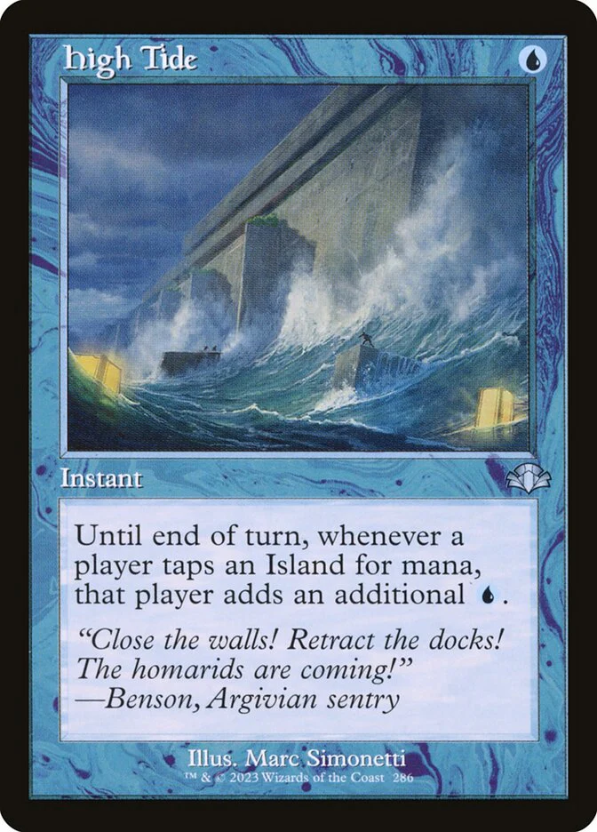High Tide 286/261 (Dominaria Remastered)  - Retro Foil