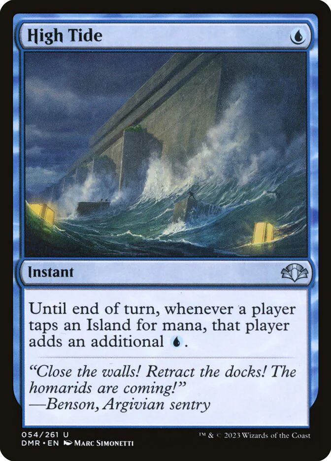 High Tide 54/261 (Dominaria Remastered)  - Foil
