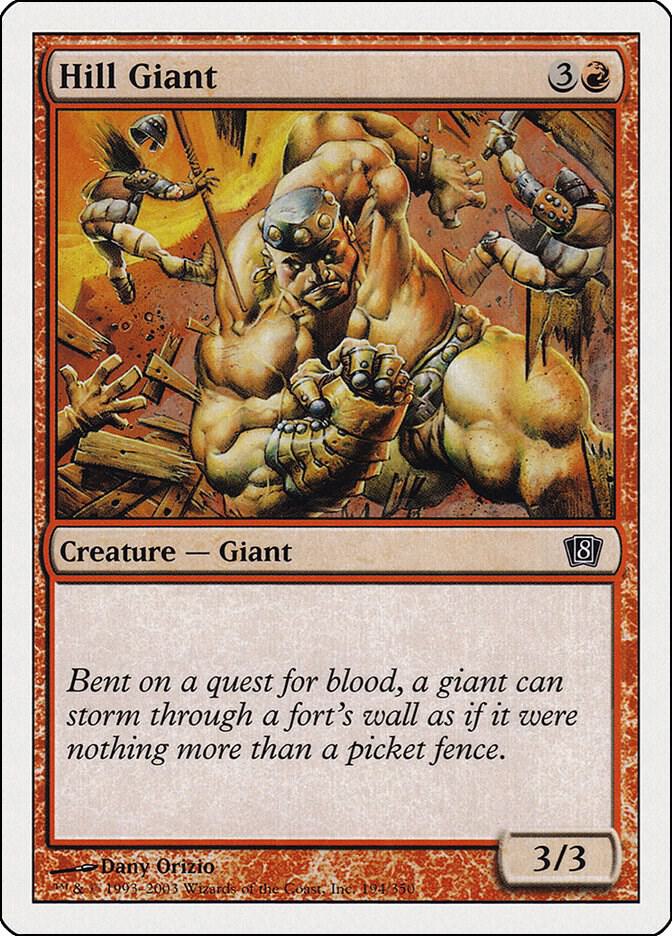 Hill Giant 194/350 (8th Edition)