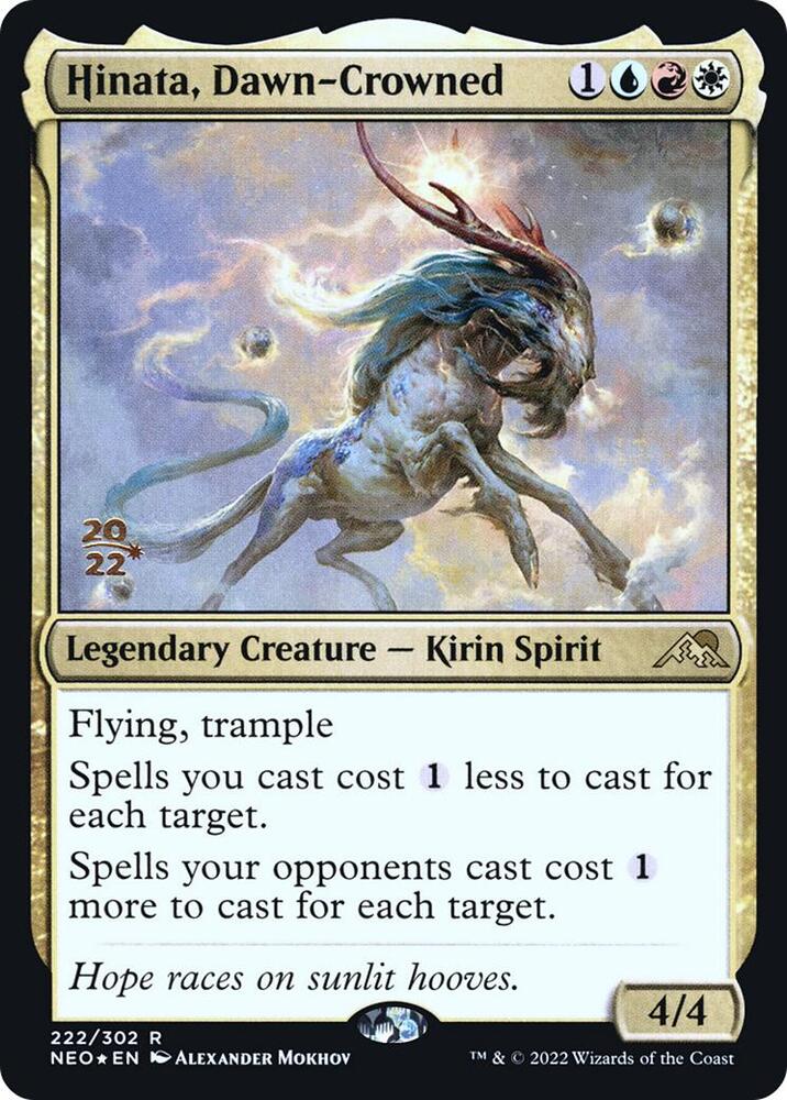 Hinata Dawn Crowned 222s/157 (Prerelease Cards)  - Foil