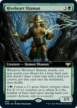 Hiveheart Shaman Extended Art 390/277 (Innistrad: Crimson Vow)