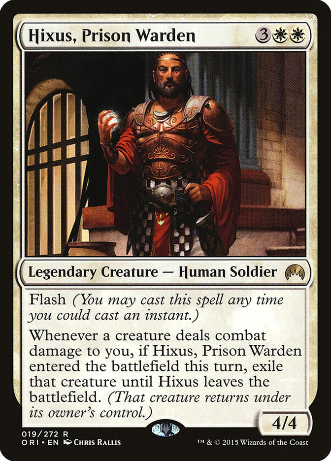 Hixus, Prison Warden 19/272 (Magic Origins)